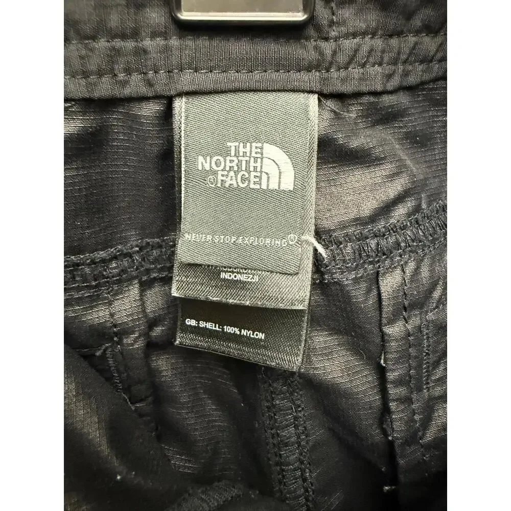 The North Face Black Knee-Length Capri Women's Shorts Size 10 - Picture 6 of 9